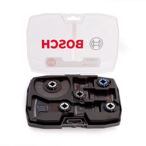 Bosch 2608664131 Starlock Multi-Tool Blade Set for Wood & Metal (5 Piece)