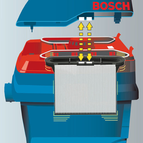 Bosch GAS 25 L SFC L-Class Wet/Dry Dust Extractor (110V)