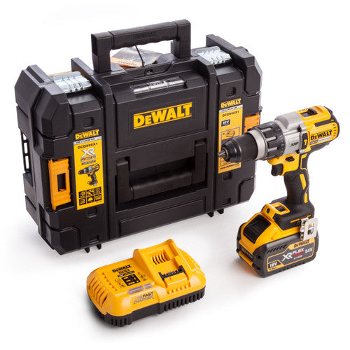 Dewalt DCD996X1 XR 18V Brushless Combi Drill (1 × 9.0Ah Battery)