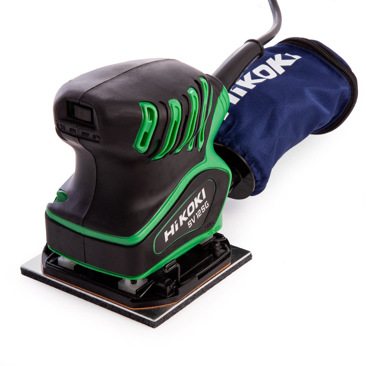HiKOKI SV12SGJ2Z 114mm × 140mm Orbital Palm Sander (110V)