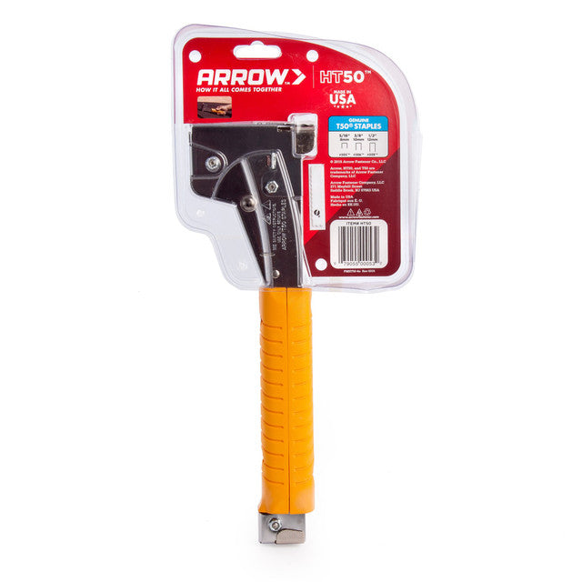 Arrow HT50 Heavy-Duty Hammer Tacker