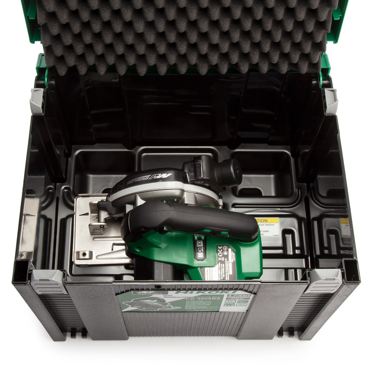 HiKOKI CD3605DAJ3Z 36V Multi-Volt 125mm Circular Saw (Body Only) in Case