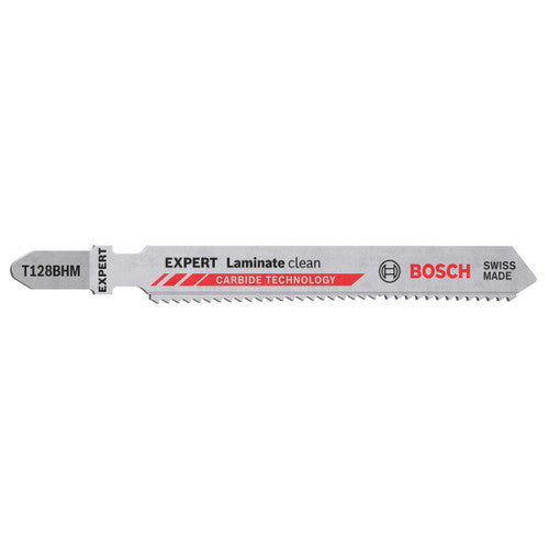 Bosch T128BHM EXPERT Clean Jigsaw Blade for Laminate 92mm (Pack of 3)