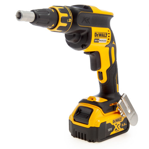 Dewalt DCF620P2K XR 18V Brushless Drywall Screwdriver (2 × 5.0Ah Batteries)