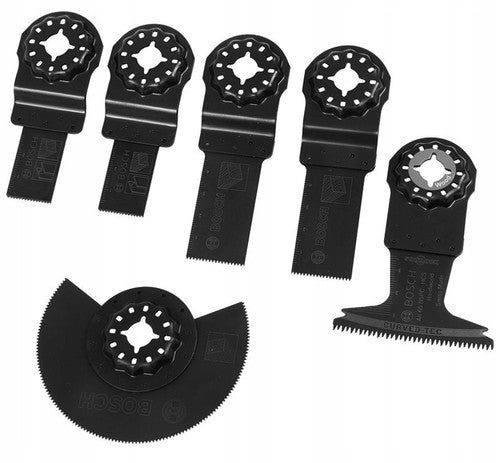 Bosch 2608664677 Starlock Multi-Tool Blade Set for Wood & Metal (6 Piece)