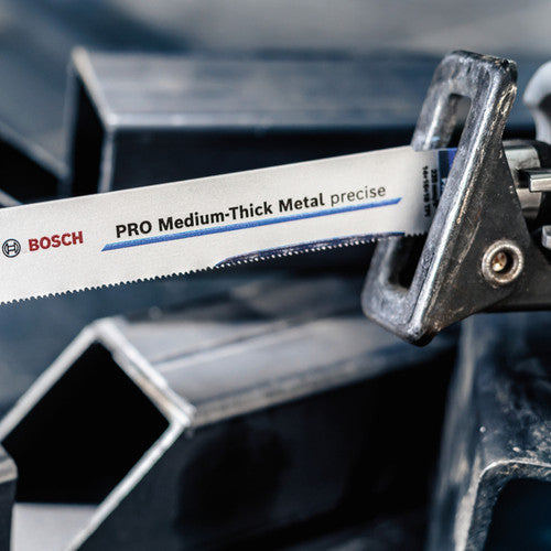 Bosch S937BEF PRO Precise Reciprocating Saw Blade for Metal 150mm (Pack of 5)
