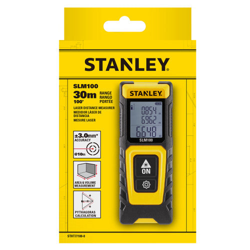 Stanley STHT77100-0 SLM100 Laser Distance Measurer 30m