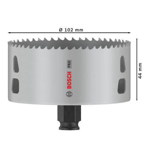 Bosch 2608594410 PRO Multi-Material PC Plus Hole Saw 102mm