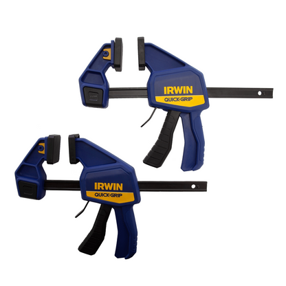 Irwin T5062QCEL7 Quick-Grip Quick Change Bar Clamp 6” / 150mm (Twin Pack)