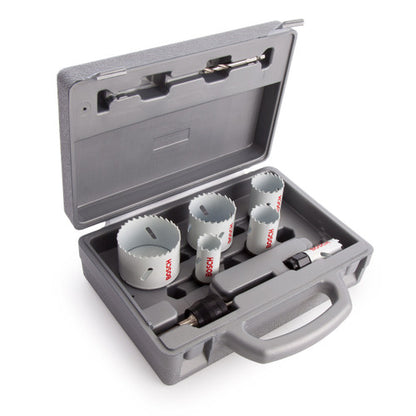 Bosch 2608584670 HSS Bi-Metal Progressor Hole Saw Set (9 Piece)
