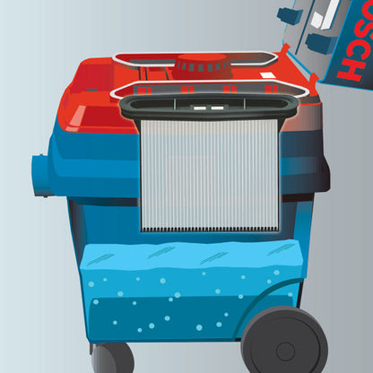 Bosch GAS 25 L SFC L-Class Wet/Dry Dust Extractor (110V)