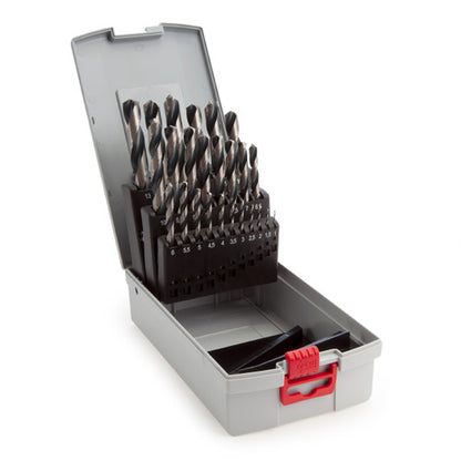 Bosch 2608577352 HSS Twist PointTeQ Drill Bit Set 1 – 13mm (25 Piece)