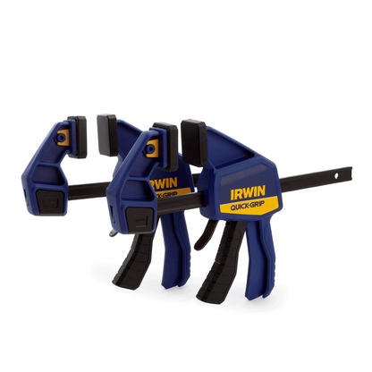 Irwin T5062QCEL7 Quick-Grip Quick Change Bar Clamp 6” / 150mm (Twin Pack)