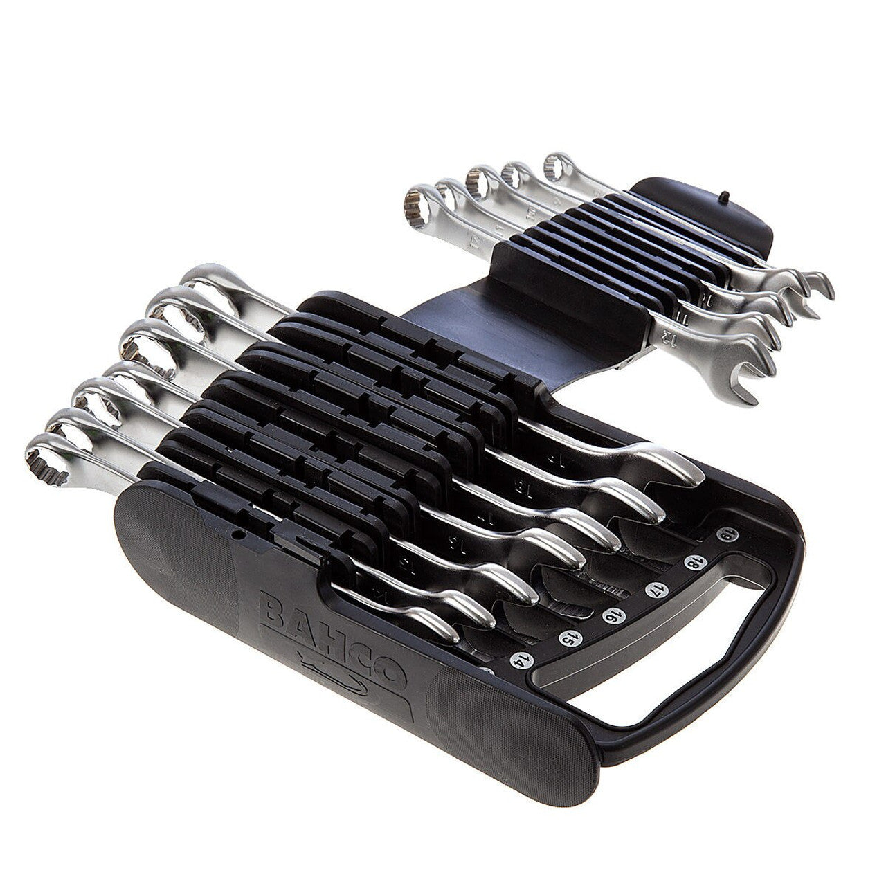 Bahco 111M/SH12 Flat Combination Wrench Set 8 – 19mm (12 Piece)