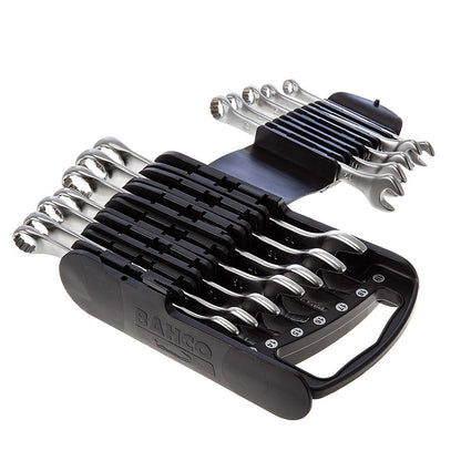 Bahco 111M/SH12 Flat Combination Wrench Set 8 – 19mm (12 Piece)