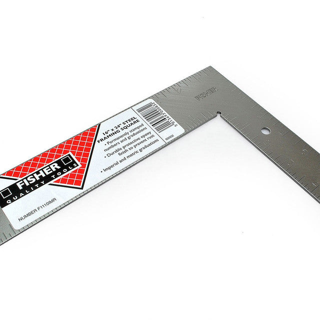 Fisher F1110IMR Steel Roofing Square 16 × 24in