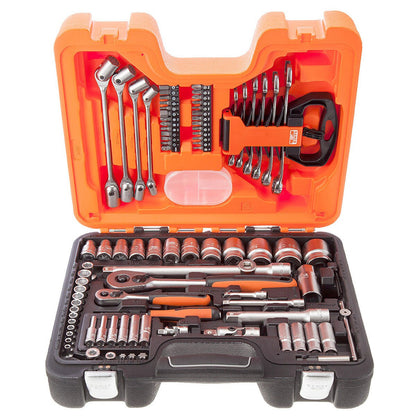 Bahco S910 Square Drive Socket & Combination Spanner Set (92 Piece)