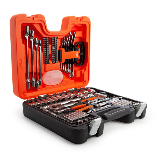 Bahco S910 Square Drive Socket & Combination Spanner Set (92 Piece)