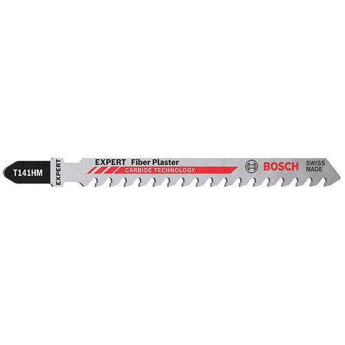 Bosch T141HM EXPERT Jigsaw Blade for Fibre Plaster 100mm (Pack of 3)