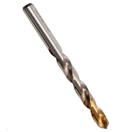 Dormer A00212.8 HSS TiN-Tip Jobber Drill Bit 12.8mm (Pack of 5)