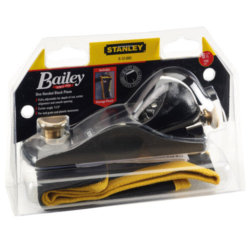 Stanley 5-12-060 BAILEY Adjustable Block Plane 6" / 160mm