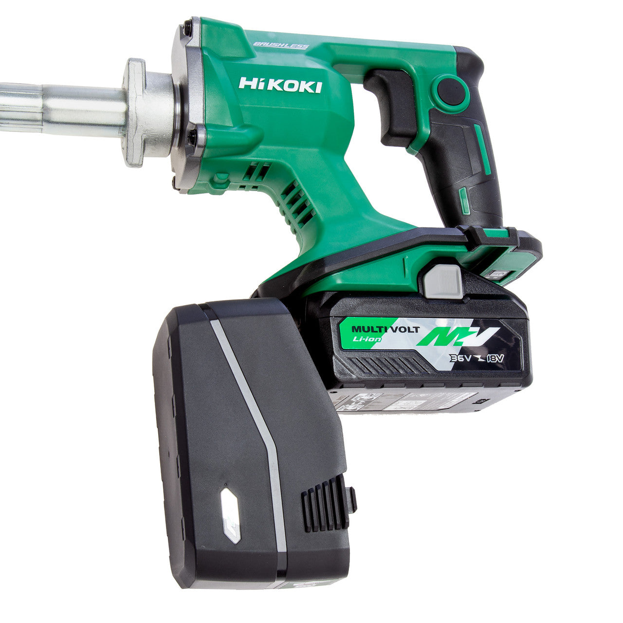 HiKOKI UV3628DAJYZ 36V Brushless Vibrator (1 × Multi-Volt Battery)