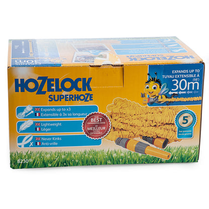 Hozelock 8230 Superhoze Expanding Hose Set 30 Metres
