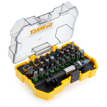 Dewalt DT7969M Merchandiser Display Case of 12 × Screwdriver Bit Set 25mm (32 Piece)