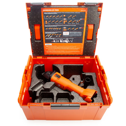 Fein CCG 18-125-10 AS 18V AMPShare 125mm Angle Grinder (Body Only) in L-Boxx