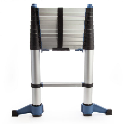BuildCraft SR10102 TaskLadder Soft Close Telescopic Ladder with Folding Feet 3.2m