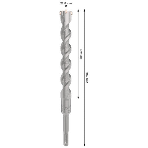 Bosch 2608836644 PRO SDS plus-5X Hammer Drill Bit 22 × 200mm