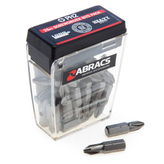 Abracs PH225 Expert Screwdriver Bit PH2 × 25mm (Pack of 25)