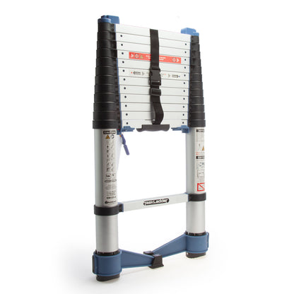 BuildCraft SR10106 TaskLadder Soft Close Telescopic Ladder with Folding Feet 3.8m