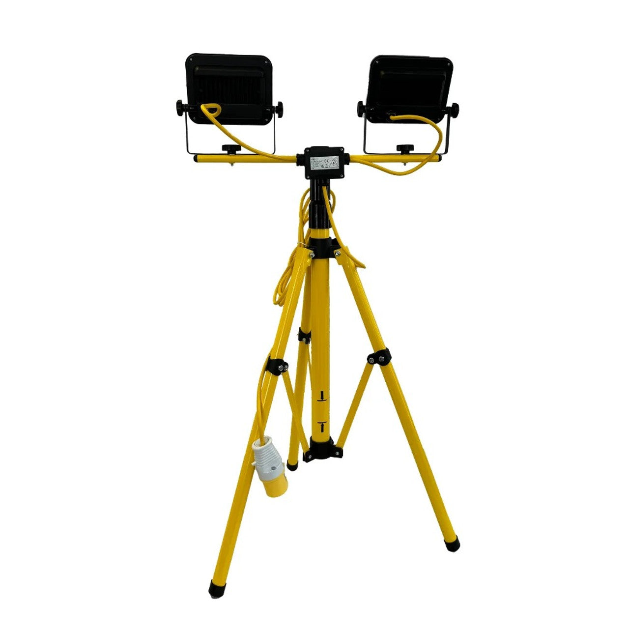 Connexion 10914 LED Telescopic Dual-Head Tripod Uplight IP44 3600 Lumens (110V)